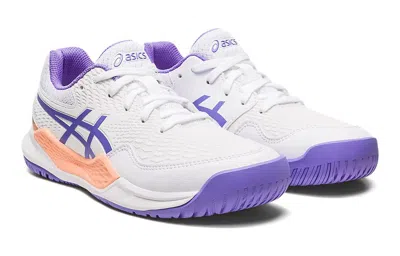 Asics (gs)  Gel-resolution 9 'white Purple' In Multi