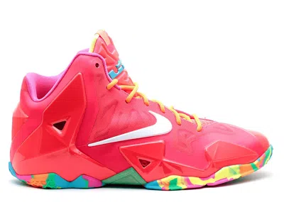 Nike (gs)  Lebron 11 'fruity Pebbles' In Pink