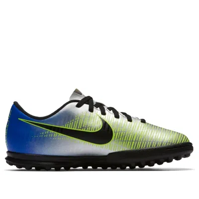 Nike (gs)  Mercurialx Victory 6 Tf 'silver Blue'
