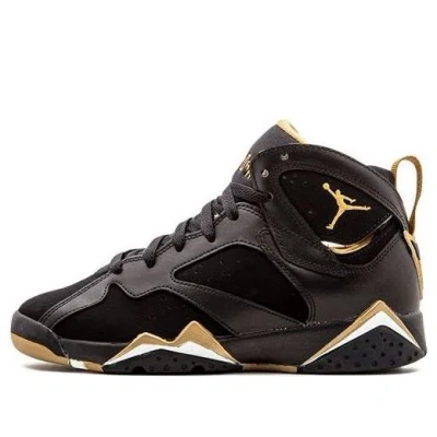 Air Jordan (gs)  7 Retro 'golden Momemts' In Black