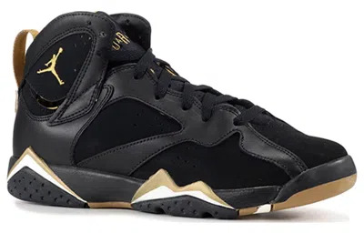 Air Jordan (gs)  7 Retro 'golden Momemts' In Black