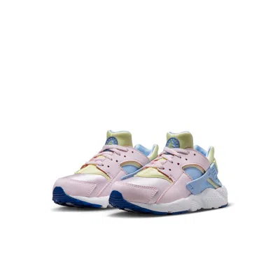 Nike (ps)  Huarache Run 'pearl Pink Cobalt Bliss'