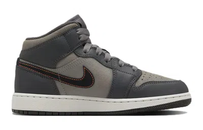 Air Jordan 1 Mid Se 'night Stadium' In Gray