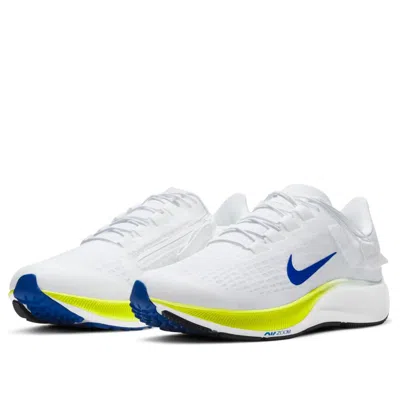 Nike Air Zoom Pegasus 37 Flyease 'white Racer Blue Cyber'