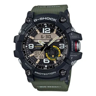 Casio G-shock Mudmaster 'black Olive' In Green