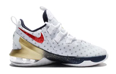 Nike (gs)  Lebron 13 Low 13 'white Red'