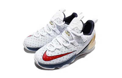Nike (gs)  Lebron 13 Low 13 'white Red'