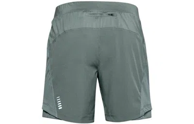 Under Armour Qualifier Speedpocket 7 Inch Shorts 'green'