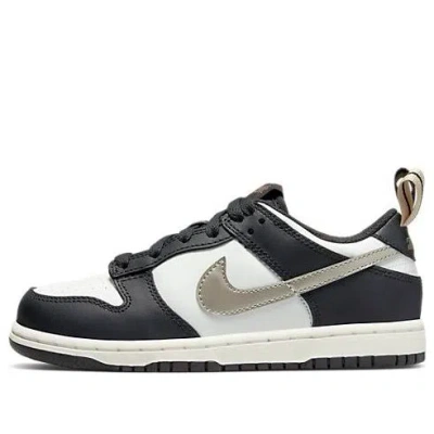 Nike (ps)  Dunk Low 'white Off Noir'