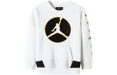 Air Jordan (ps)  Jumpman Crewneck Sweatshirt 'white Black'