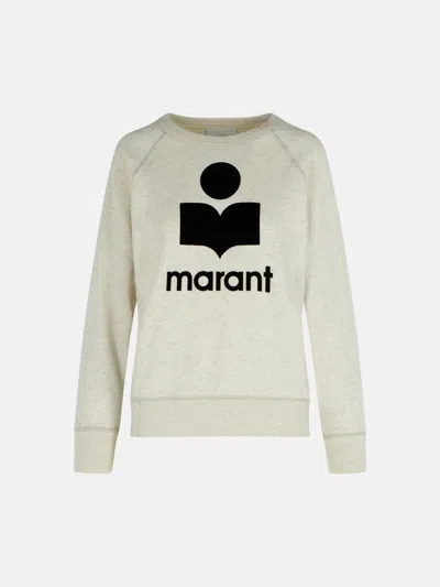 Isabel Marant Étoile 'millyny' 'ecru' Cotton Blend Sweatshirt
