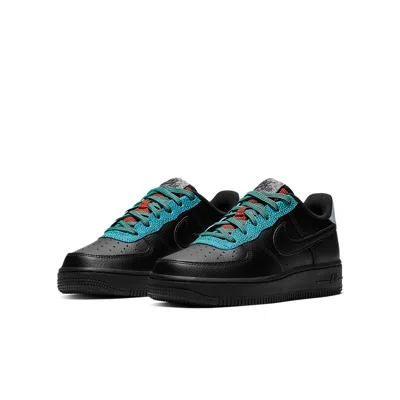 Nike (gs)  Air Force 1 Lv8 4 'black Obsidian Mist'