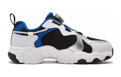 Fila (gs)  Athletic Running Shoes 'white Blue Black' In Red