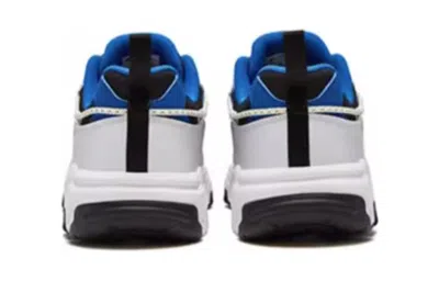 Fila (gs)  Athletic Running Shoes 'white Blue Black' In Red