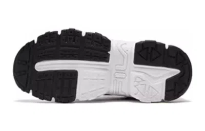 Fila (gs)  Athletic Running Shoes 'white Blue Black' In Red