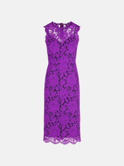 Dolce & Gabbana Round Neck Dress