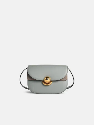 Furla Light Blue Leather Mini 'sfera' Crossbody Bag