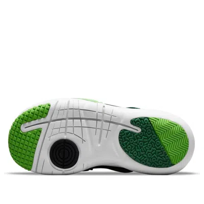 Nike (ps)  Flex Advance Low-top Black/green In Black