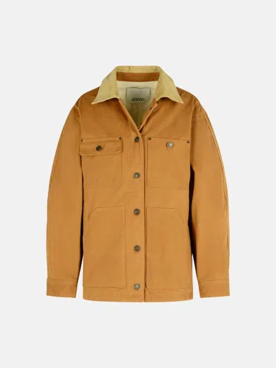 Isabel Marant Ninon' Cotton Cognac Jacket