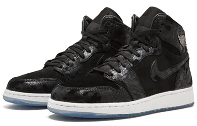 Air Jordan (gs)  1 Retro High 'heiress' In Black