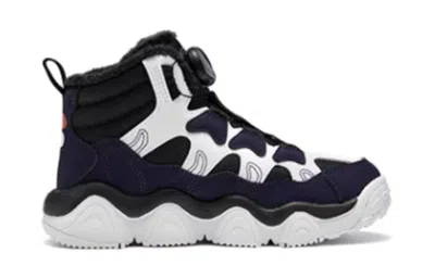 Fila (gs)  High Top Shoes 'black White' In Multi