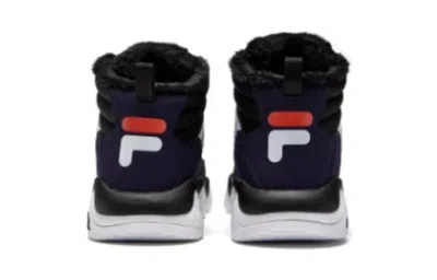 Fila (gs)  High Top Shoes 'black White' In Multi