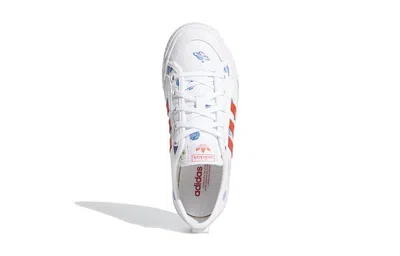 Adidas Originals (gs) Adidas Nizza J 'out Of This World - White'