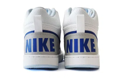 Nike (gs)  Court Borough Mid 'white Blue'
