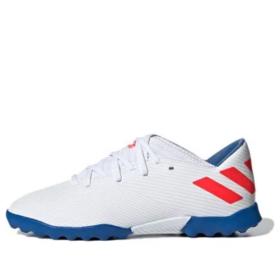 Adidas Originals (gs) Adidas Nemeziz Messi 19.3 Turf Boots 'white Red Blue'