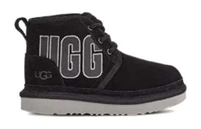 Ugg (gs)  Neumel Graphic Boot 'black Grey Suede'