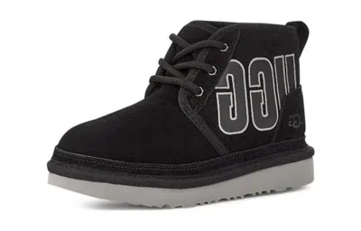 Ugg (gs)  Neumel Graphic Boot 'black Grey Suede'