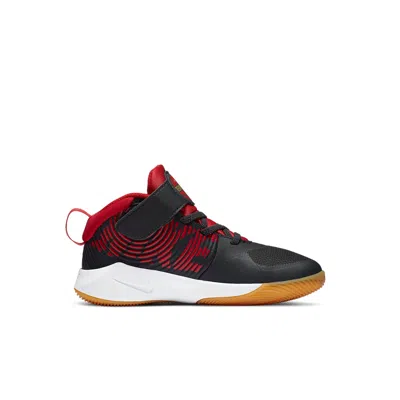 Nike (ps)  Team Hustle D9 'dark Smoke Grey Metallic Gold' In Black