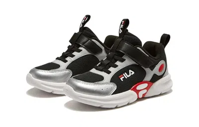 Fila (ps)  Sport Sneakers 'silver Black Red'