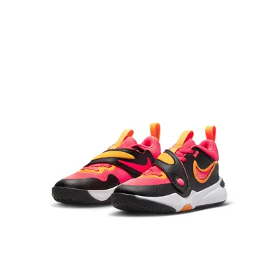 Nike (ps)  Team Hustle D11 'black Hot Punch' In Multi