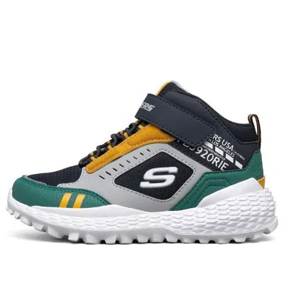 Skechers (gs)  Los Angeles Sport Shoes 'grey Navy Green'
