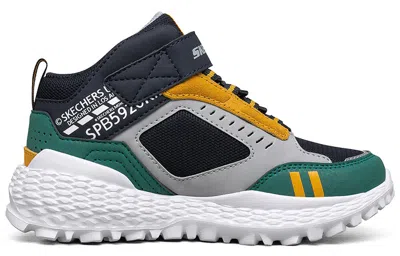 Skechers (gs)  Los Angeles Sport Shoes 'grey Navy Green'