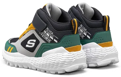 Skechers (gs)  Los Angeles Sport Shoes 'grey Navy Green'