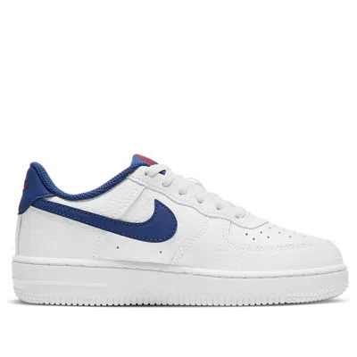 Nike (ps)  Force 1 'white Deep Royal Blue'