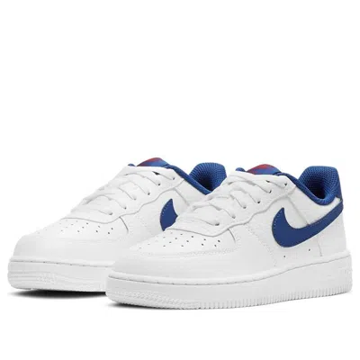 Nike (ps)  Force 1 'white Deep Royal Blue'