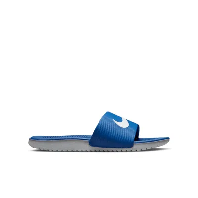 Nike (gs)  Kawa Slide Blue White Slippers