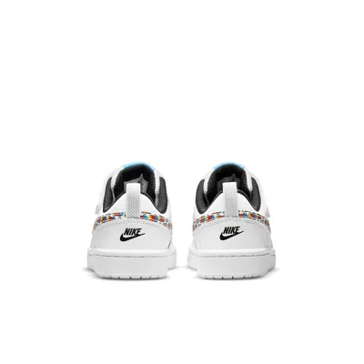 Nike (ps)  Court Borough Low 2 Se 'happy Hoops'