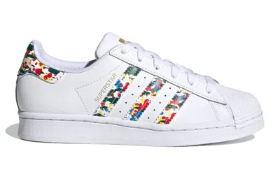 Adidas Originals (gs)  Superstar Shoes 'white Multi-color'