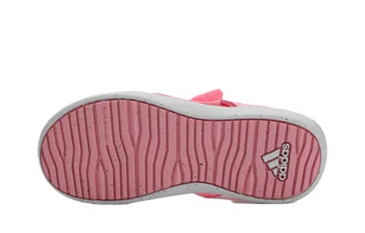 Adidas Originals (ps) Adidas Adilette Sandal Cozy Non-slip Sports Sandals 'pink White'