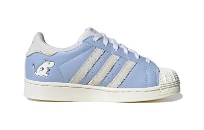 Adidas Originals (ps) Adidas Original Superstar 360 X Moomin Shoes 'blue Dawn'