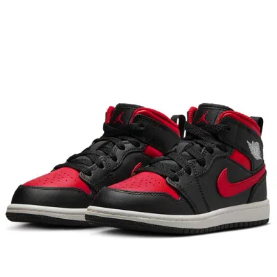 Air Jordan (ps)  1 Mid 'bred Twist'