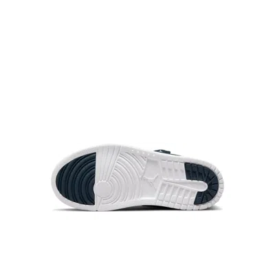 Air Jordan (ps)  1 Mid 'white Armory Navy' In Blue
