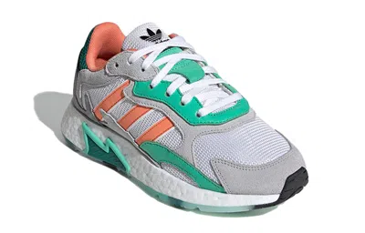 Adidas Originals (gs) Adidas Tresc Run J 'white Bliss Coral' In Multi