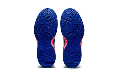 Asics (gs)  Gel Resolution 8 'white Lapis Lazuli Blue'