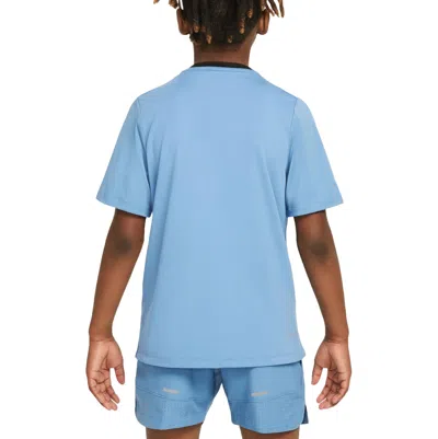 Nike (gs)  Multi Dri-fit Training T-shirt 'aegean Storm' In Blue