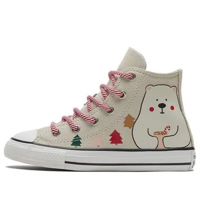 Converse (gs)  Chuck Taylor All Star High 'winter Holidays' In Neutral
